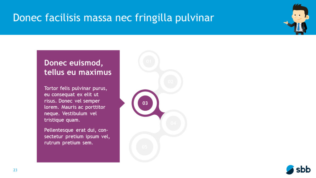SBB Accountants slide dia PPT PowerPoint presentatie template S23