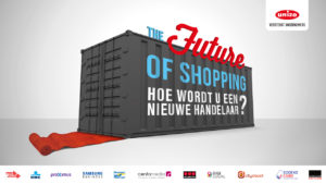 Unizo The Future of Shopping PPT PowerPoint presentatie slide dia 01